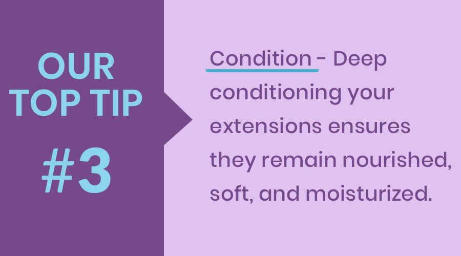 Extensions Care Tip 3